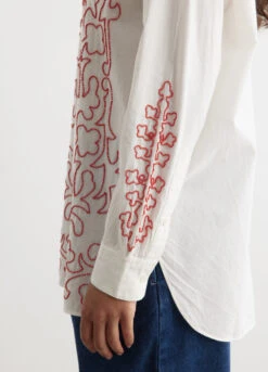 Beaded Crossvine Shirt -Style Haven Shop womens incu 361 d03ee0d9 f319 4a5d b9ce 96b04002cde0