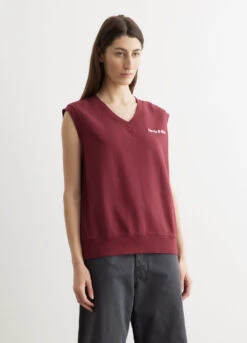 Classic Logo Embroidered V-Neck Vest -Style Haven Shop womens incu 365 c458d6ba 07f1 448a aacc e38035497c90