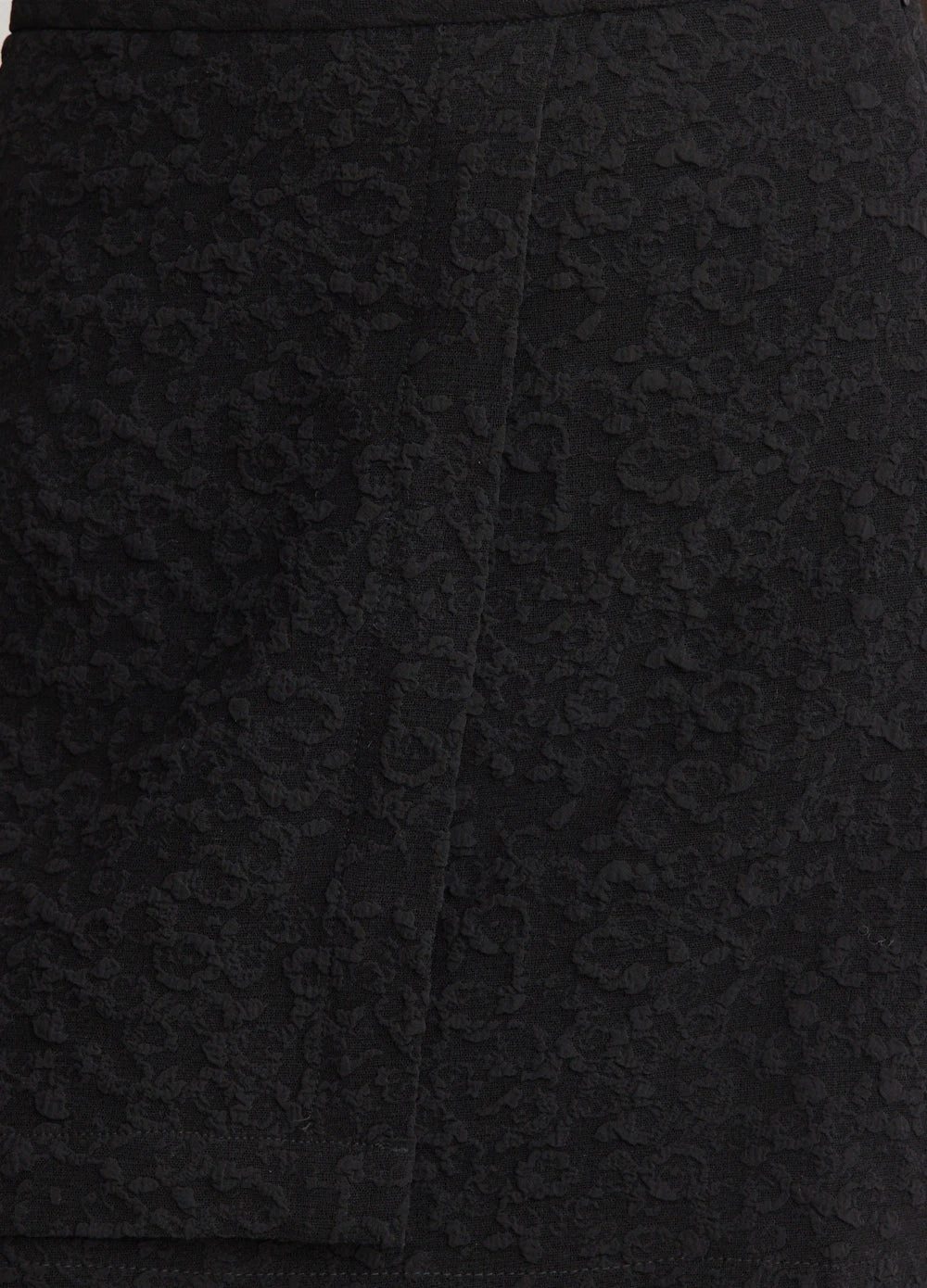 Ganni Textured Suiting Mini Skirt 2 Ganni Textured Suiting Mini Skirt - Image 2