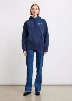 Mini Handwriting Relaxed Hoodie -Style Haven Shop womens incu 37282