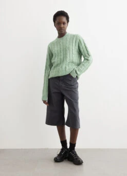 Acne Studios Kelvir Face Cable Knit -Style Haven Shop womens incu 373 0e8f2e91 4531 43f7 964b e82a170725db