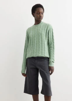 Acne Studios Kelvir Face Cable Knit