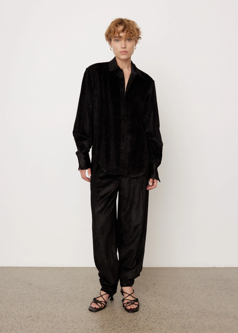 Viscose Cord Pull On Pants 3 Viscose Cord Pull On Pants - Image 3