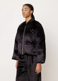 Velvet Bomber Jacket -Style Haven Shop womens incu 379 4e14c9f0 c525 4939 b18b b2ac10d92766