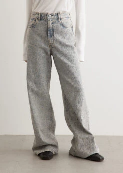 Acne Studios 2022 Monogram Jeans 32"
