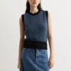Ganni Graphic 2-Tone Vest