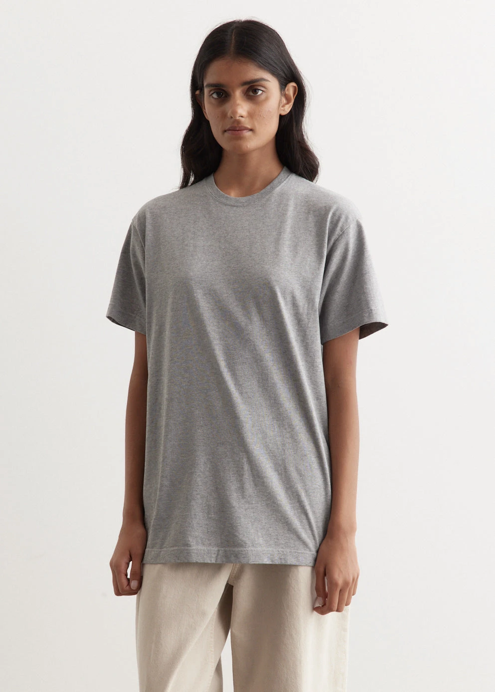 Toteme Straight Cotton T-Shirt 3 Toteme Straight Cotton T-Shirt - Image 3