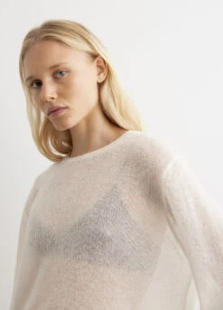 Superfine Mohair Cropped Knit 7 Superfine Mohair Cropped Knit -Style Haven Shop womens incu 402