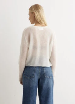 Superfine Mohair Cropped Knit 9 Superfine Mohair Cropped Knit -Style Haven Shop womens incu 404