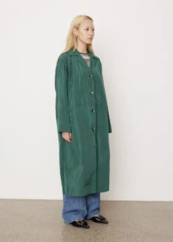 Ganni Summer Trench Coat -Style Haven Shop womens incu 415 b1a098db 4eca 417a b4fe 620b536b9783