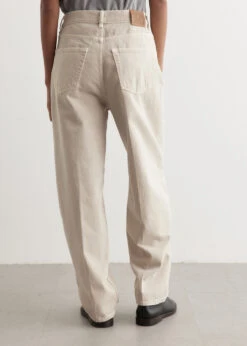 Toteme Wide Tapered Leg Denim Jeans -Style Haven Shop womens incu 416 1dfb9221 95e7 471c b79a aec6b46a7df9