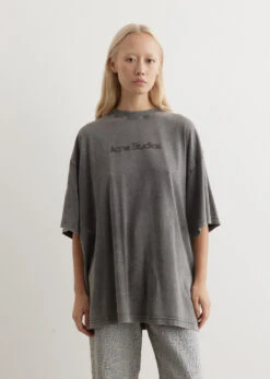 Acne Studios Edra Blurred T-Shirt -Style Haven Shop womens incu 417 07b921f1 5973 4e75 86b7 153dacc19edc