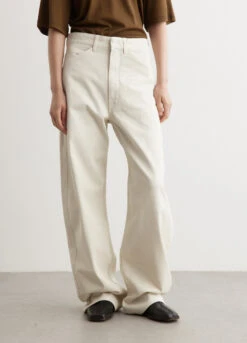 Lemaire High Waisted Curved Pants