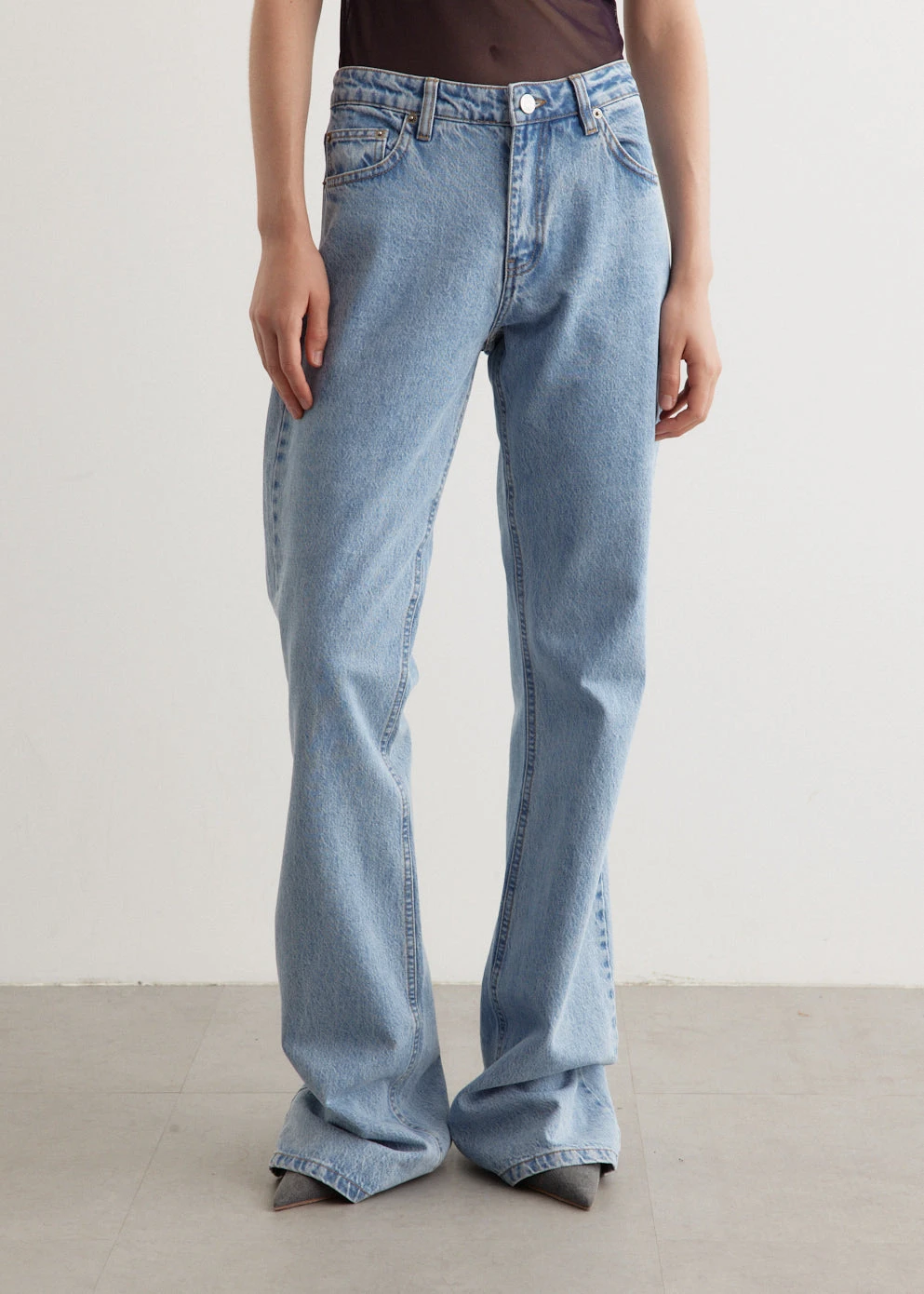 Coperni Wide Leg Jeans 1 Coperni Wide Leg Jeans