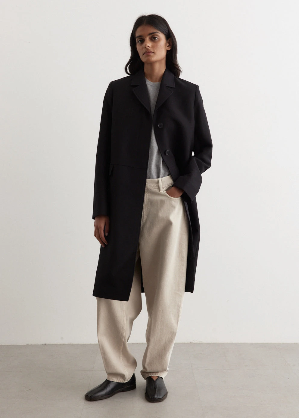 Toteme Petite Tailored Coat 1 Toteme Petite Tailored Coat