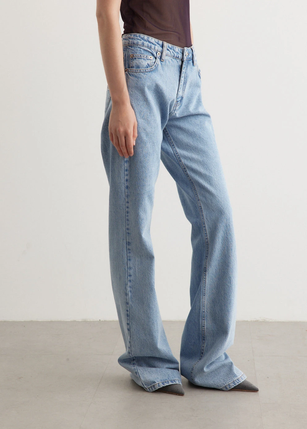 Coperni Wide Leg Jeans 3 Coperni Wide Leg Jeans - Image 3