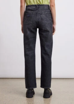 Ganni Lovy Mid-Rise Straight Jeans -Style Haven Shop womens incu 43802