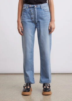 Ganni Figny Rigid Denim Jeans