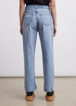 Ganni Figny Rigid Denim Jeans -Style Haven Shop womens incu 43810