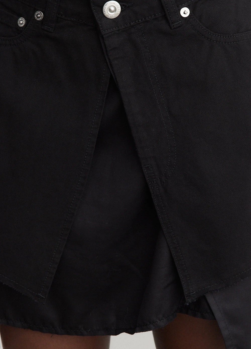 OUR LEGACY Mini Denim Skirt 2 OUR LEGACY Mini Denim Skirt - Image 2