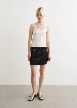Coperni Tailored Cargo Mini Skirt