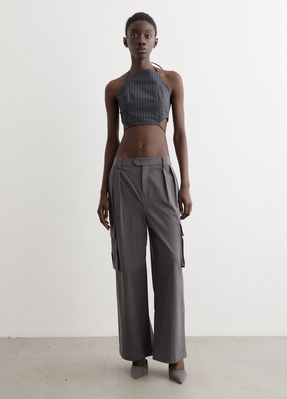 Ganni Stretch Stripe String Top 5 Ganni Stretch Stripe String Top - Image 5