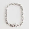 Star Clasp Oval Chain Choker