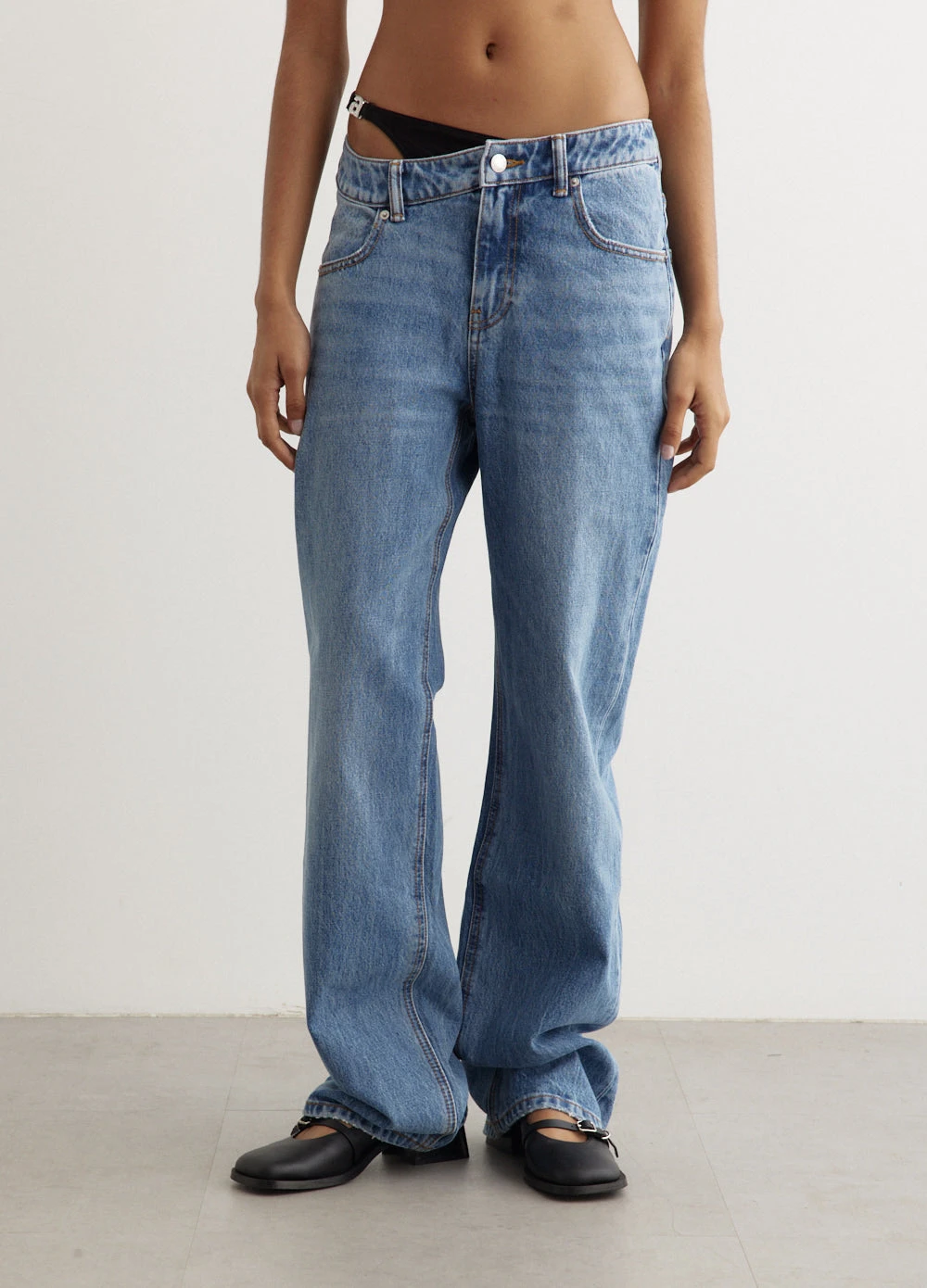 ALEXANDER WANG Asymmetrical Bikini Layer Jean 4 ALEXANDER WANG Asymmetrical Bikini Layer Jean - Image 4