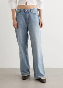Ganni Rigid Denim Izey Jeans