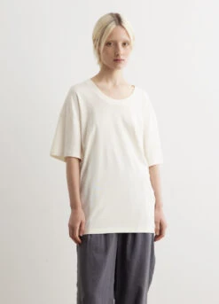 Lemaire Rib T-Shirt -Style Haven Shop womens incu 483 45c71b7f 8e1f 4d2a 8255 ae1dfd6d6e6f