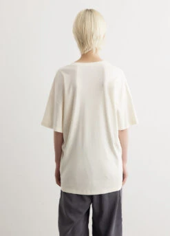 Lemaire Rib T-Shirt -Style Haven Shop womens incu 490 25697dab d235 482e 84f0 2da8e2a5a2e7