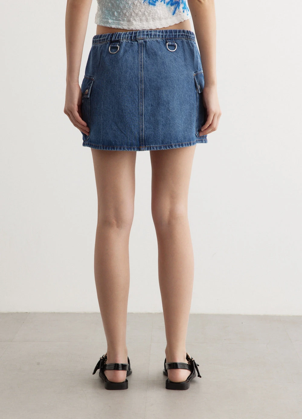Coperni Denim Cargo Skirt 4 Coperni Denim Cargo Skirt - Image 4