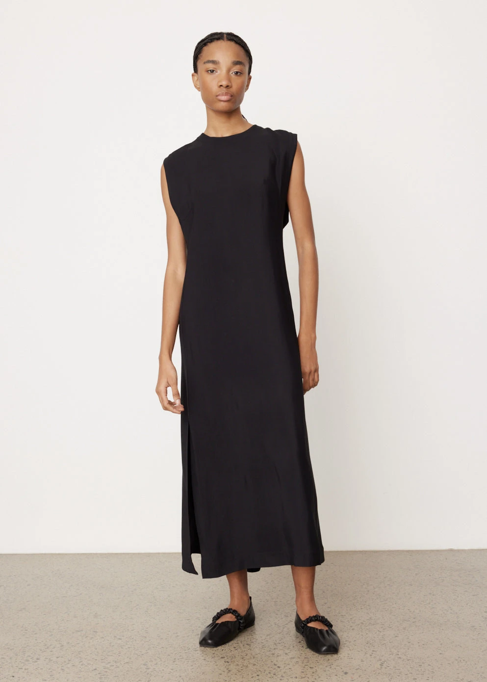 Studio Nicholson Sevan Draped Dress 1 Studio Nicholson Sevan Draped Dress