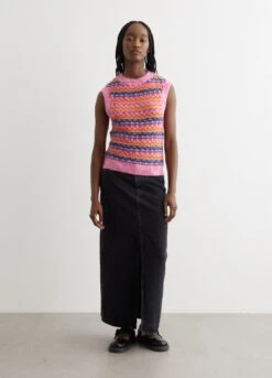 Candy Crew-Neck Vest