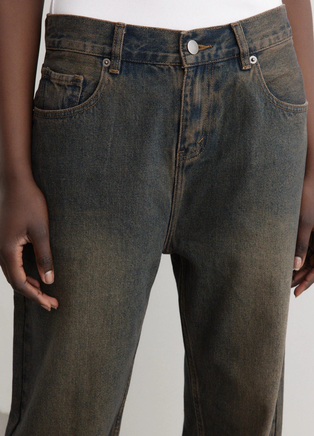 Womens Straight Jeans 2 Womens Straight Jeans - Image 2