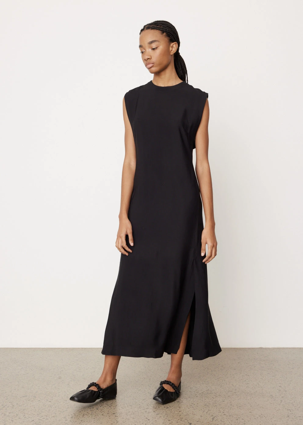 Studio Nicholson Sevan Draped Dress 3 Studio Nicholson Sevan Draped Dress - Image 3