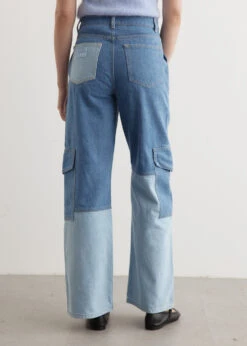 Ganni Cutline Denim Agni Jeans -Style Haven Shop womens incu 513 c8e4c040 19ca 49f2 ad79 58ba0e548e5d