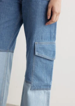 Ganni Cutline Denim Agni Jeans -Style Haven Shop womens incu 517 2373df17 e447 4b19 aeb3 932e070bc7f4