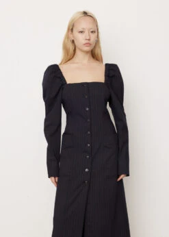 Ganni Stretch Stripe Fitted Midi Dress 9 Ganni Stretch Stripe Fitted Midi Dress -Style Haven Shop womens incu 518 8f904043 11a3 46c6 8d24 d7c29f4661b9