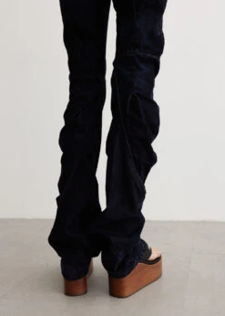 Drape Velvet Denim Pants -Style Haven Shop womens incu 518 cc3b8912 f149 4542 896c fc82d350d2a0