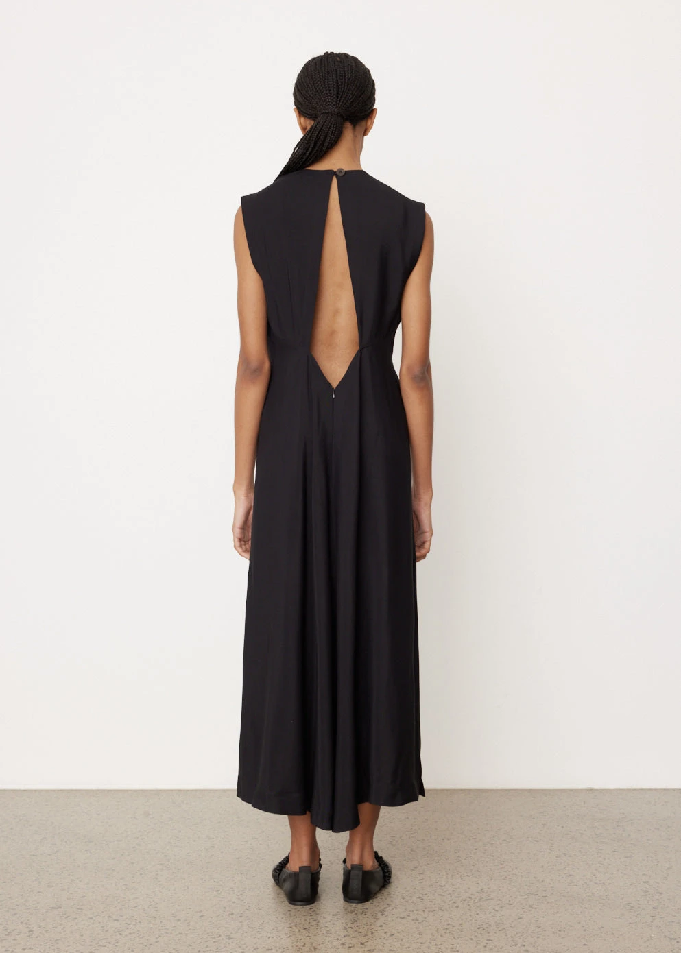 Studio Nicholson Sevan Draped Dress 4 Studio Nicholson Sevan Draped Dress - Image 4