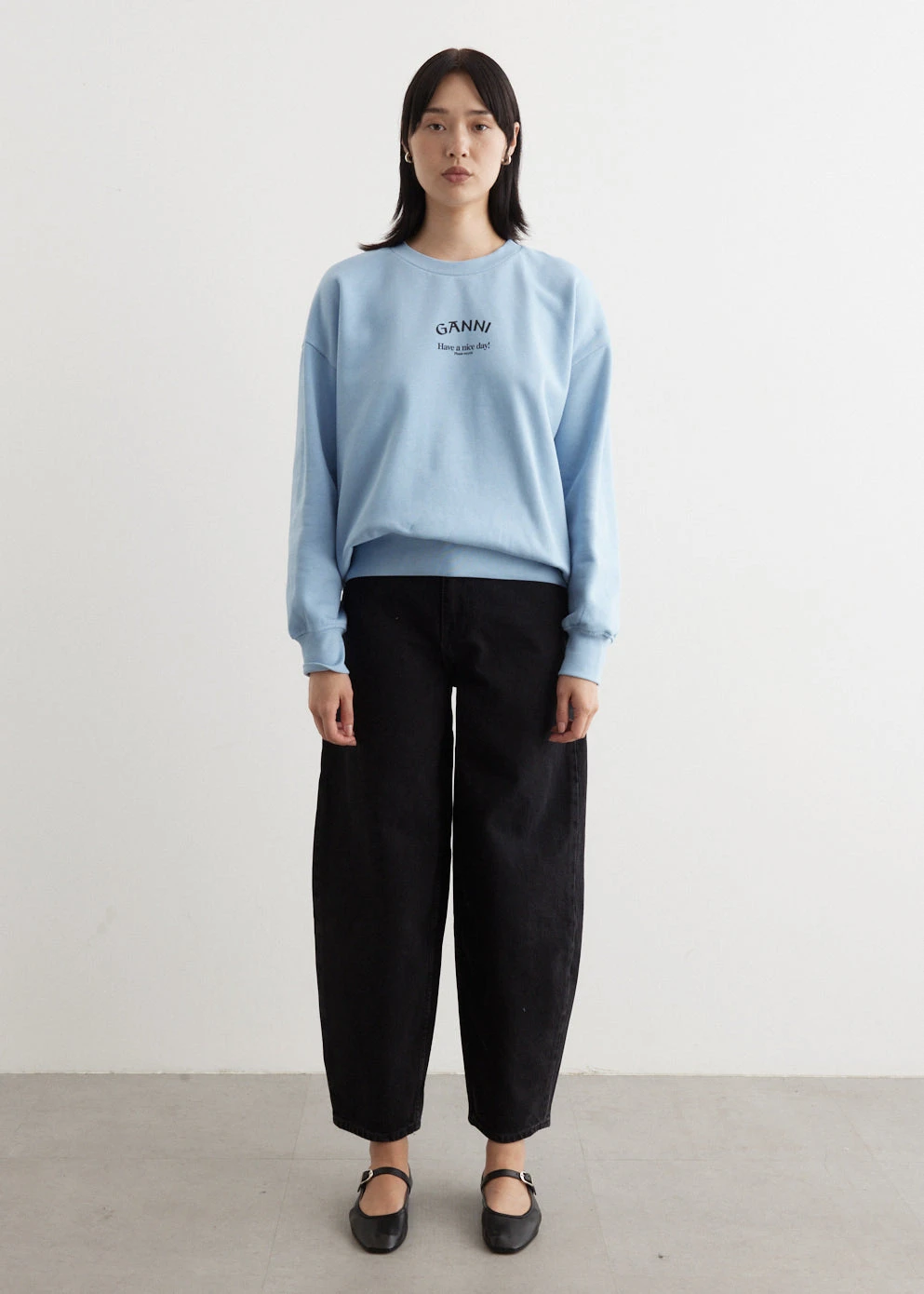 Ganni Isoli Oversized Sweatshirt 5 Ganni Isoli Oversized Sweatshirt - Image 5