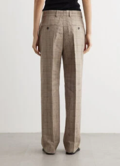 Toteme Windowpane-Check Suit Trousers -Style Haven Shop womens incu 538 dda8eeff 4748 4c21 a0de d17dfa8b43ab