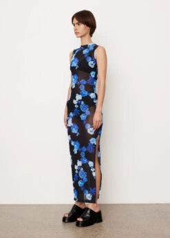 Coperni Flower Print Mesh Dress -Style Haven Shop womens incu 542 93540f2b 9b4d 4a66 a5fb 7f0406f19d2a