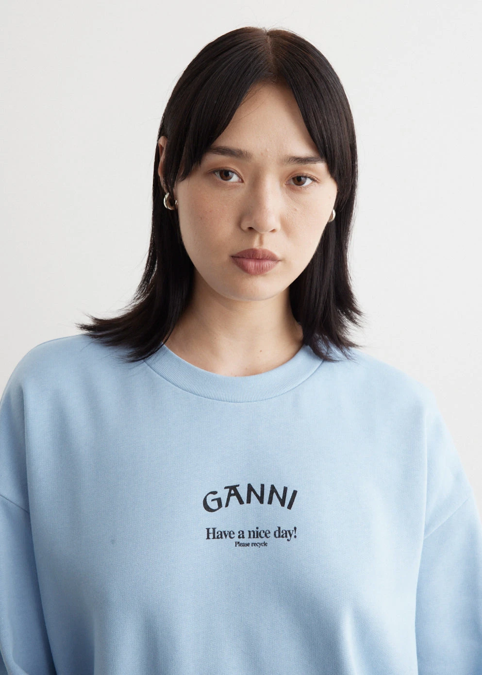Ganni Isoli Oversized Sweatshirt 2 Ganni Isoli Oversized Sweatshirt - Image 2