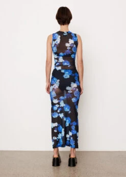 Coperni Flower Print Mesh Dress -Style Haven Shop womens incu 545 6e61ad69 557f 4e74 8130 c25ca094fa59