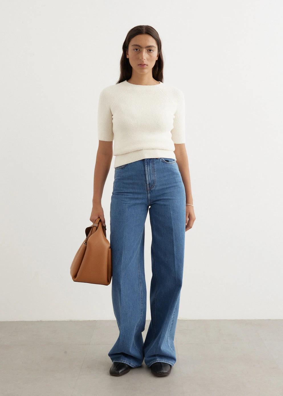 Toteme Wide Leg Denim Jeans 34" 1 Toteme Wide Leg Denim Jeans 34"