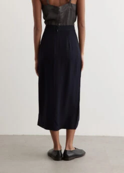 Toteme Front-Split Satin Midi Skirt 7 Toteme Front-Split Satin Midi Skirt -Style Haven Shop womens incu 559 2ae445d4 1b20 4023 bc75 57303c38c272