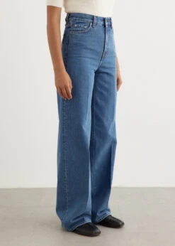 Toteme Wide Leg Denim Jeans 34" 8 Toteme Wide Leg Denim Jeans 34" -Style Haven Shop womens incu 560 13fc88aa 42d6 44f8 9549 7e6e0ccaab9a