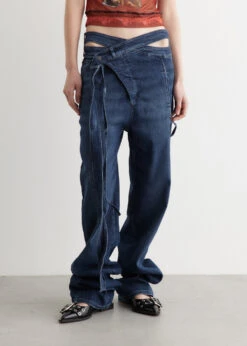 Signature Wrap Denim Jeans